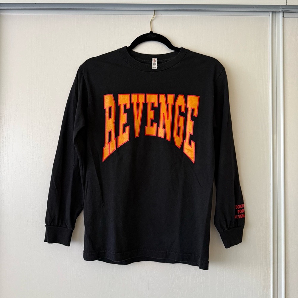 Drake ‘Revenge’ Black Long Sleeve Shirt - Size Small
